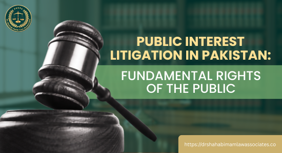 Public Interest Litigation in Pakistan protecting fundamental rights through constitutional law