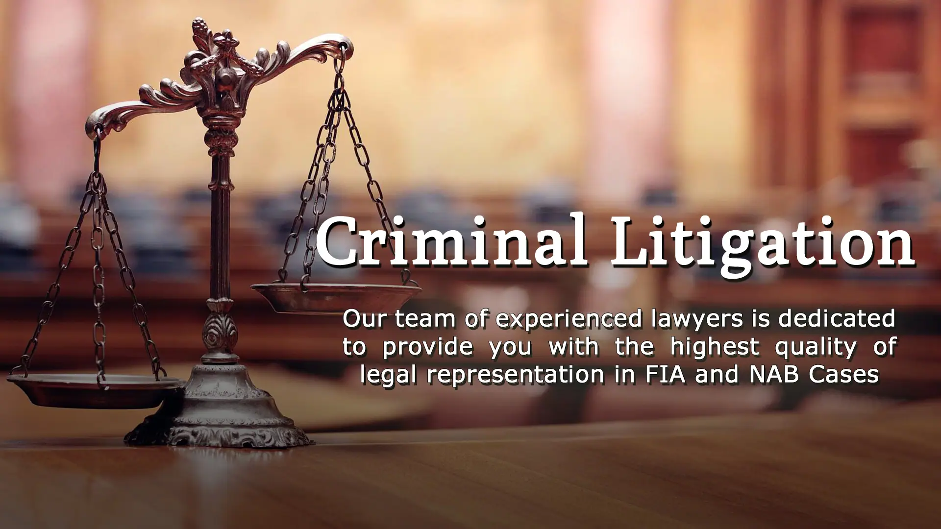 Criminal Litigation Services