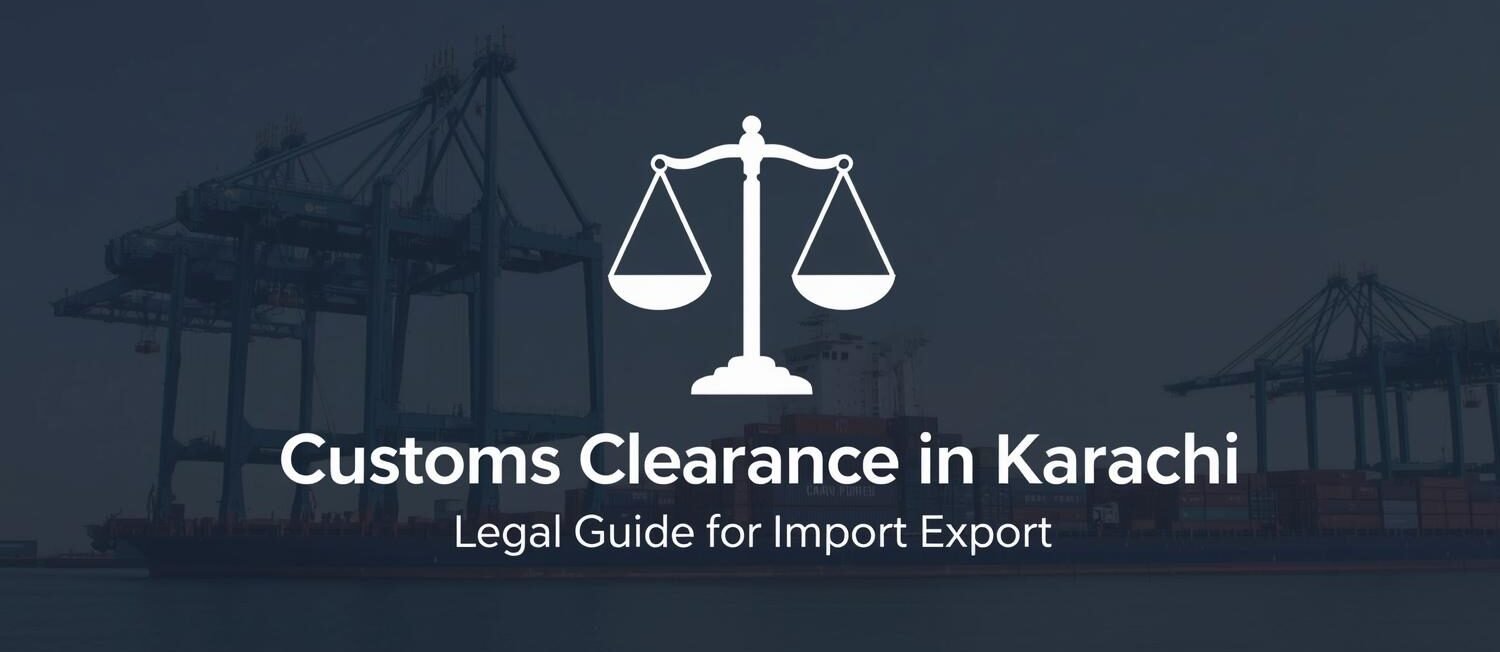Customs Clearance in Karachi: Legal Guide for Import Export in Pakistan