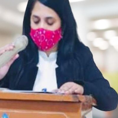 Female-lawyer Syeda Abida Bokhari